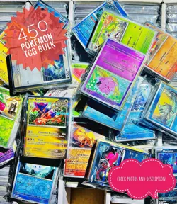 Pokemon TCG ~450 Bulk Card Lot -Ultra Rares & Vintage, C/UC, Rare, Holos 1999-24 - Image 1