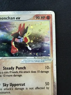 Hitmonchan EX Holo 98/109 Ruby And Sapphire Pokemon TCG - Image 3