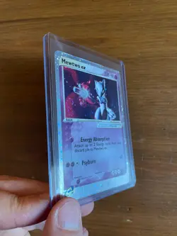 Pokemon Mewtwo ex holo EX Ruby & Sapphire 101/109 2003 Nintendo LP - Image 3