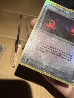 2003 Pokemon Energy Search Reverse Holo EX Ruby & Sapphire Trainer 90/109 HP - Image 2