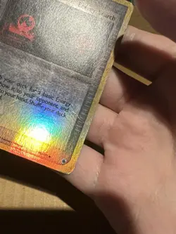 2003 Pokemon Energy Search Reverse Holo EX Ruby & Sapphire Trainer 90/109 HP - Image 4