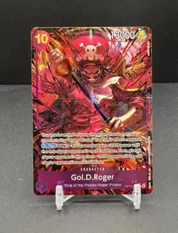 Gol.D.Roger Alt Art Super Rare - Carrying On His Will #OP13-064 SR One Piece TCG - Image 1