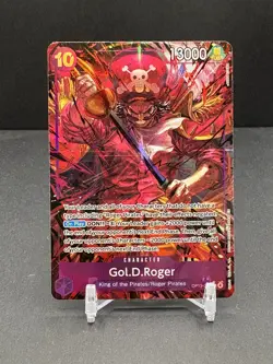 Gol.D.Roger Alt Art Super Rare - Carrying On His Will #OP13-064 SR One Piece TCG - Image 1