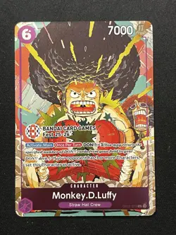 Monkey.D.Luffy (BANDAI Card Games Fest 25-26) OP07-073 One Piece Promotion Cards - Image 1