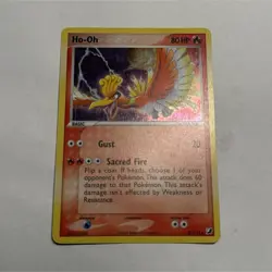 Pokemon Ho-Oh EX Unseen Forces 27/115 Holo Rare 80 HP English TCG Card - Image 1
