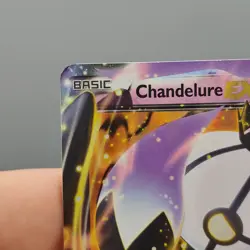 Pokemon Card: Chandelure EX 77/113 Legendary Treasures Set Ultra Rare! NM - Image 3