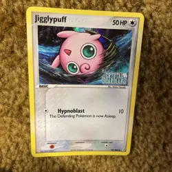 Jigglypuff 53/100 EX Crystal Guardians Reverse Holo Rare Pokemon Card - Image 2