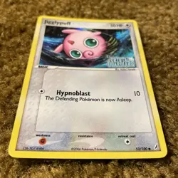 Jigglypuff 53/100 EX Crystal Guardians Reverse Holo Rare Pokemon Card - Image 3
