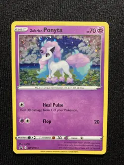 Galarian Ponyta SWSH013 SWSH: Sword & Shield Promo Cards Holo - Image 1
