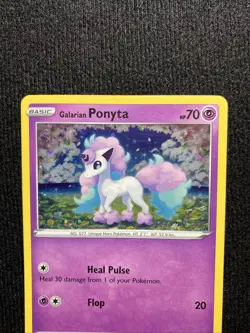 Galarian Ponyta SWSH013 SWSH: Sword & Shield Promo Cards Holo - Image 2