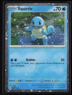 Squirtle - (Cosmos Holo) Promo SV: Scarlet & Violet Promo Cards 048 NM - Image 1