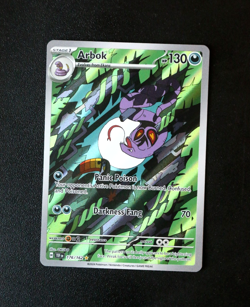 Pokemon Card TCG - Arbok 176/162 - Temporal Forces - Illustration Rare - NM ⭐ - Image 1