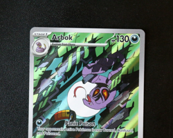 Pokemon Card TCG - Arbok 176/162 - Temporal Forces - Illustration Rare - NM ⭐ - Image 2