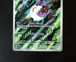 Pokemon Card TCG - Arbok 176/162 - Temporal Forces - Illustration Rare - NM ⭐ - Image 3