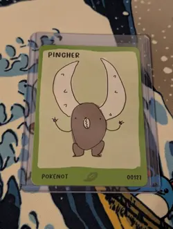 Pincher 00127 Pinsir Dysfunctional Passholder Pokenots 151 Card Pokemon TCG NM - Image 1