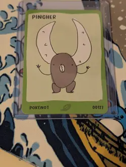 Pincher 00127 Pinsir Dysfunctional Passholder Pokenots 151 Card Pokemon TCG NM - Image 3