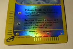 Pokemon TCG Aquapolis Tentacool 113/147 Reverse Holo Card 2002 Played Vintage - Image 5