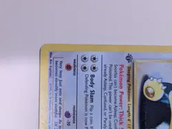 SNORLAX 27/64 Jungle 1st EDITION non-holo rare Pokemon TCG card - Image 4
