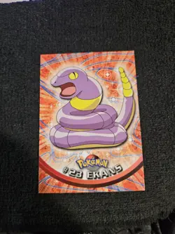 Ekans Non-Foil Topps Pokemon Card #23 TV Animation Series 1 Blue Logo - Image 1