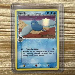 Swablu 65/101 Common Reverse Holo 2006 Ex Dragon Frontiers Pokemon Card NM - Image 1