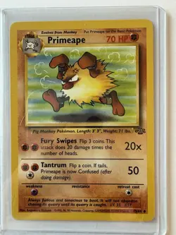 Mankey Pokemon Vintage Card Lot (11) Jungle, Team Rocket, Legendary - Image 4