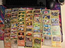Pokemon TCG Lot of 50 Vintage 12 Reverse Holo/Holo Fast Shipping Rare Cards 💎 - Image 1