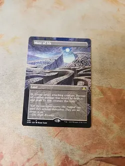 Maze Of Ith Borderless Dominaria Remastered MTG NM - Image 1