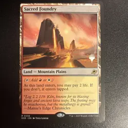 Sacred Foundry Promo Pack: Edge of Eternities Regular - Image 1