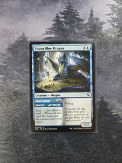 Young Blue Dragon Commander Legends: Battle for Baldur's Gate Regular - Image 1