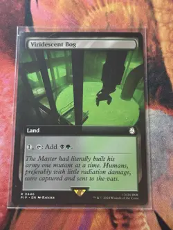 Viridescent Bog - Extended Art Fallout MTG Magic The Gathering - Image 2