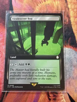 Viridescent Bog - Extended Art Fallout MTG Magic The Gathering - Image 3
