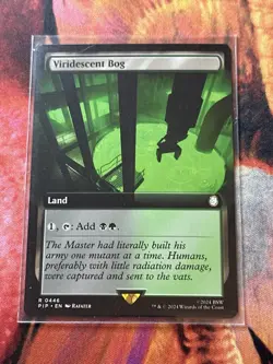 Viridescent Bog - Extended Art Fallout MTG Magic The Gathering - Image 4