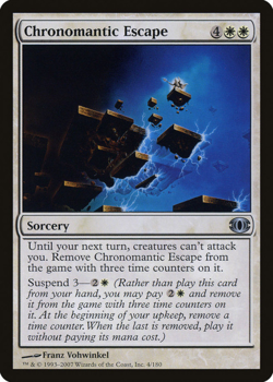 Chronomantic Escape Future Sight MTG Uncommon - Image 1