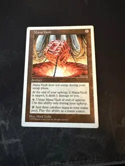 MTG Mana Vault - 4th Edition - Magic the Gathering Excellent condition - Image 1