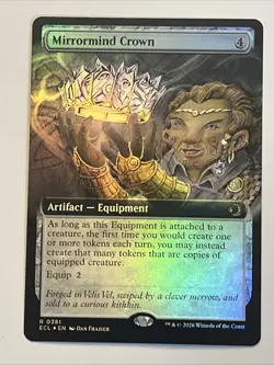 Mirrormind Crown (Extended Art) | Lorwyn Eclipsed - Foil - Image 1
