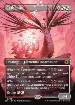 Catharsis X1 BORDERLESS-NM/M-Lorwyn Eclipsed - Image 1