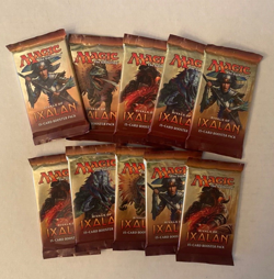 10 X MTG Magic the Gathering RIVALS OF IXALAN booster Pack ENGLISH Sealed - Image 1