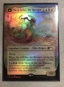 Near Mint x 1 Nicol Bolas, the Ravager // Nicol Bolas, the Arisen - Foil Secret - Image 1