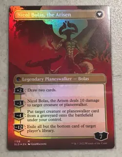 Near Mint x 1 Nicol Bolas, the Ravager // Nicol Bolas, the Arisen - Foil Secret - Image 2