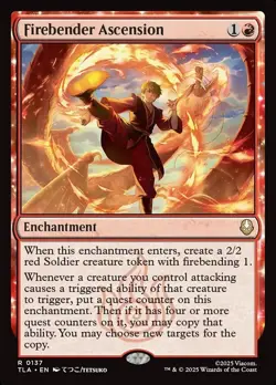Firebender Ascension Avatar: The Last Airbender Regular NM MTG - Image 1
