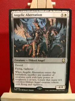 Angelic Aberration - Modern Horizons 3 Commander - NM - Rare - MTG - Image 1