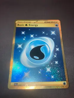 Pokemon TCG Basic Water Energy 279/193 Paldea Evolved Hyper Rare NM - Image 2