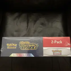 Pokemon Surging Sparks ETB + Booster Bundle 2-Pack Costco SEALED - Fast Shipping - Image 5