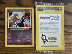 Pokemon Wotc Black Star Promo #34 Sealed ENTEI + open #34Entei,,,not played - Image 1