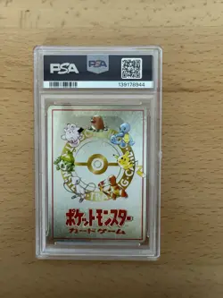 1998 Pokemon Japanese Vending Series III 3 The Last Cave Cerulean! PSA 10 Graded - Image 1