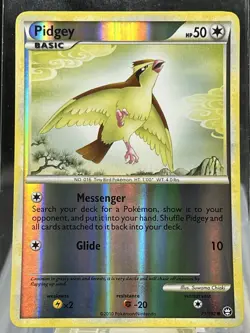 Pokemon TCG Pidgey 71/102 Triumphant Reverse Holo - Image 1