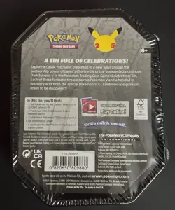 Pokemon TCG 25th Anniversary Celebrations Tin Lance's Charizard V New - Image 3