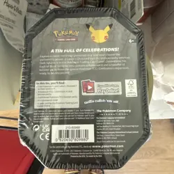 Pokemon TCG 25th Anniversary Celebrations Tin Pack (Dark Sylveon)- Sealed 820650809880 - Image 2