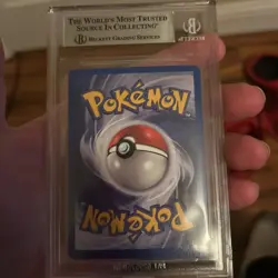 BGS 9 Mint Houndoom First Edition Holo Neo Discovery Pokemon - Image 2