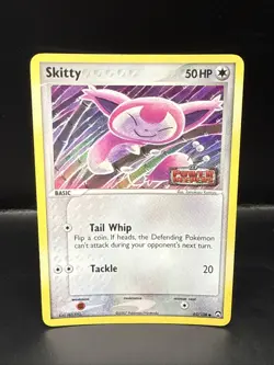 Pokemon - Skitty 62/108- EX Power Keepers Stamped Reverse Holo - Image 2